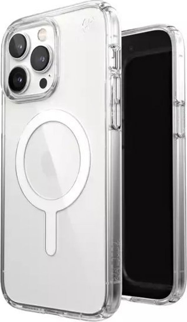 Θήκη Speck Presidio Perfect-Clear MagSafe MICROBAN Apple iPhone 14 Pro Max (Διαφανές)