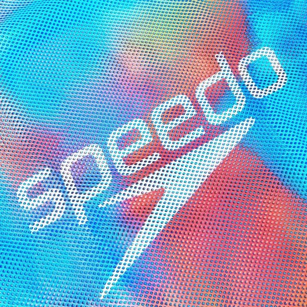Speedo Printed Mesh Bag Τσάντα Κολύμβησης, Διχτυωτή, Πολύχρωμη