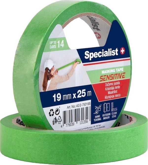 Ταινία βαφής SPECIALIST+ SENSITIVE, 19 mm x 25 m
