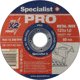 Δίσκος κοπής μετάλλου Specialist+ SPECIALIST+ PRO, 125x1x22 mm