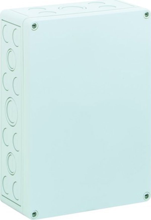 SPELSBERG Κέλυφος, κενό κουτί, TK PS 2518-9-m 254x180x90 IP66, γκρι, με μετρικές πιέσεις