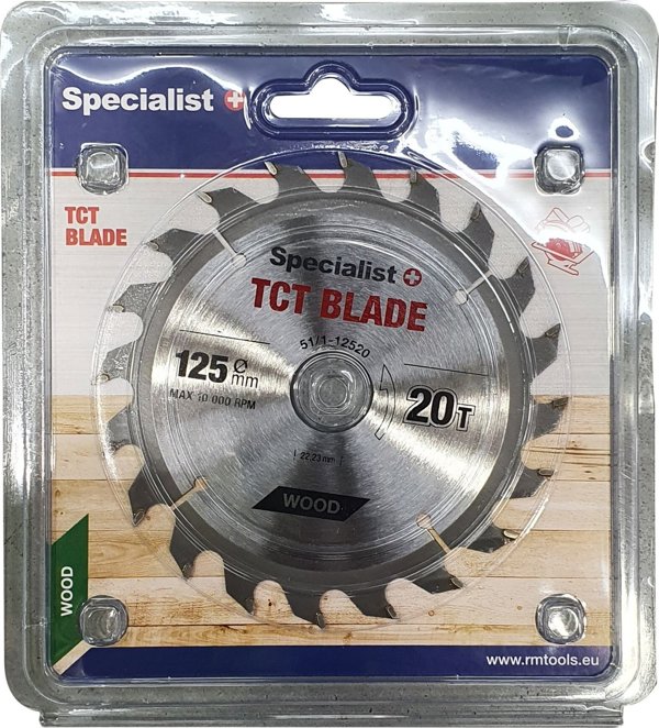 Δίσκος κοπής Specialist+, 125x20Tx22 mm