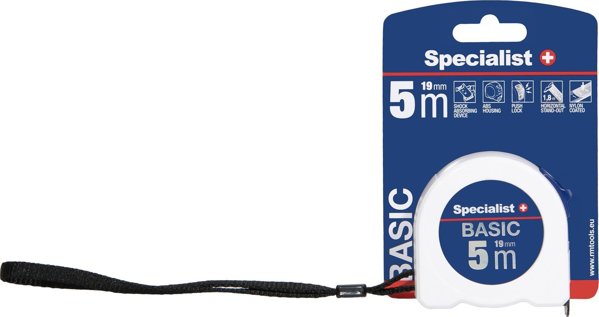 Specialist+ SPECIALIST+ ρουλέτα BASIC 5 μ, 19 χιλ