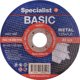 SPECIALIST+ μεταλλικός δίσκος pj. BASIC, 125x1.2x22 mm