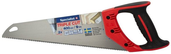 SPECIALIST+ πριόνι χειρός TRIPLE CUT 400mm, 9TPI