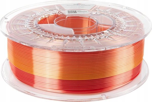 SPECTRUM Νήμα εκτύπωσης (filament) PLA SILK RAINBOW 1.75mm FIRE RED 1kg