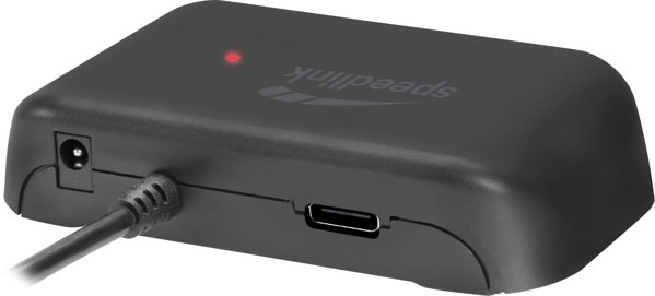 Speedlink USB hub Snappy Evo 4-port (SL-140109-BK)