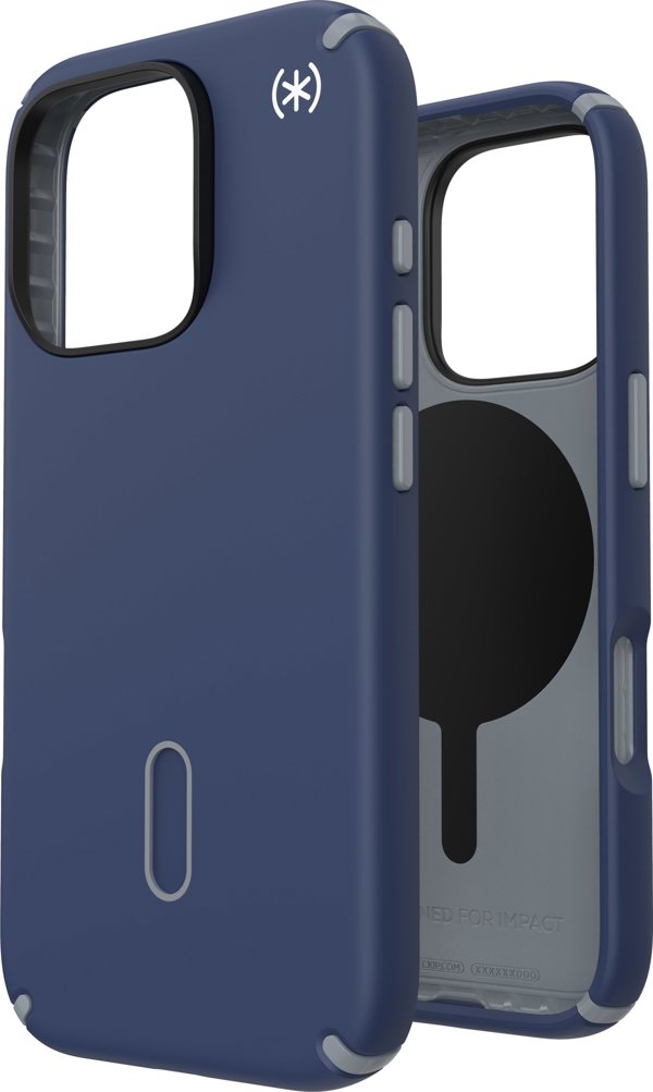Speck Speck Presidio2 Pro ClickLock & MagSafe - Θήκη iPhone 16 Pro (Coastal Blue / Dust Grey / White)