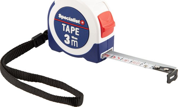 Specialist+ SPECIALIST+ roulette TAPE 3 m, 16 mm