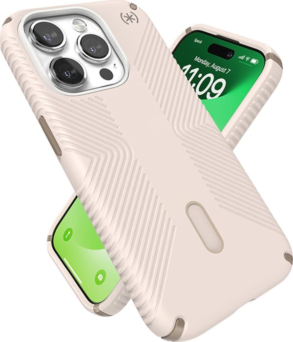 Speck Speck Presidio2 Grip ClickLock & Magsafe - Θήκη iPhone 15 Pro (Bleached Bone / Heirloom Gold / Hazel Brown)