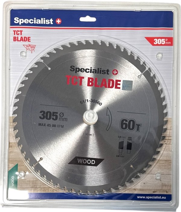 Δίσκος κοπής SPECIALIST+, 305x60Tx30 mm