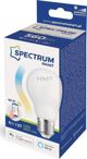 Spectrum Λάμπα LED GLS 5W E-27 COG 230V CCT+DIMM MILKY Wi-Fi Spectrum SMART himp