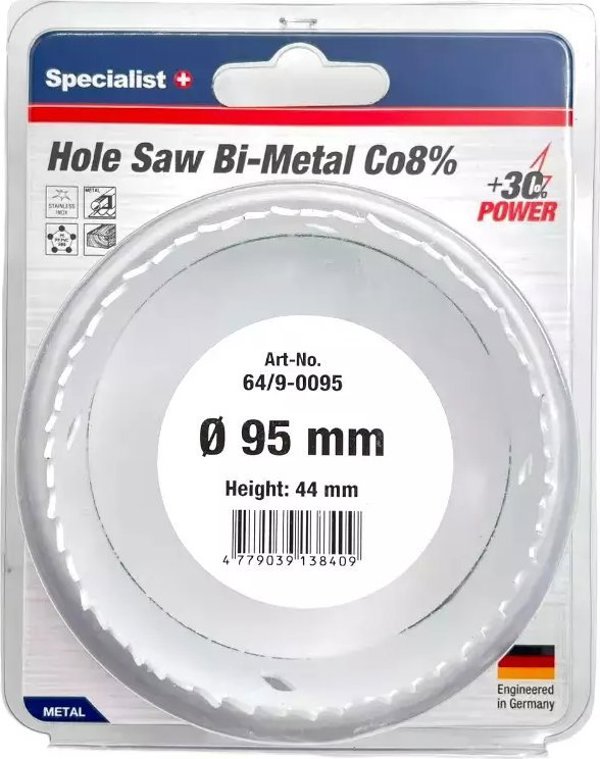 Specialist+ SPECIALIST+ κορώνα BI-METAL, 95 mm