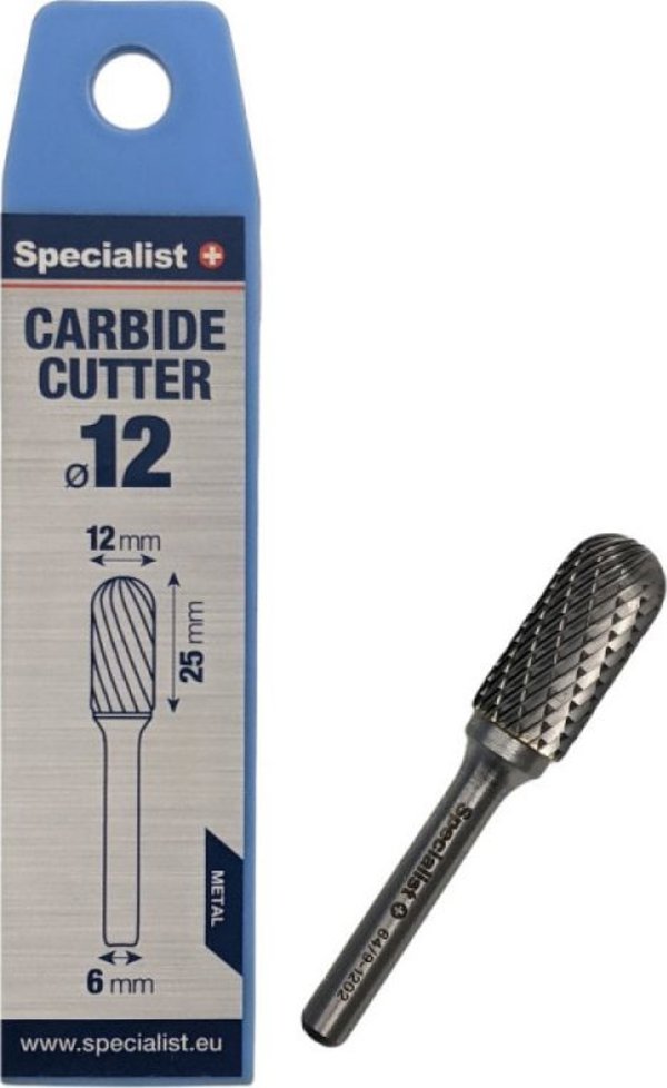 Specialist+ Specialist+ κίετμετ. φρέζα WRC 12x25x6 mm