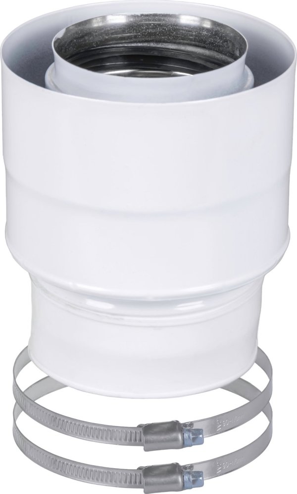 SpiroFlex Προσαρμογέας AR 60/100-80/125 για Λέβητες ACV, Λευκό, 12207200