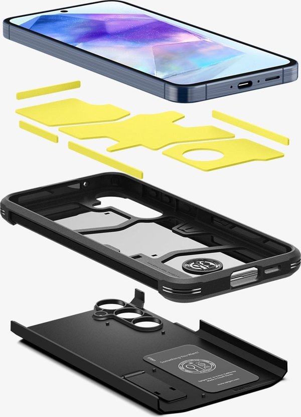 Spigen Spigen Tough Armor, black - Samsung Galaxy A55