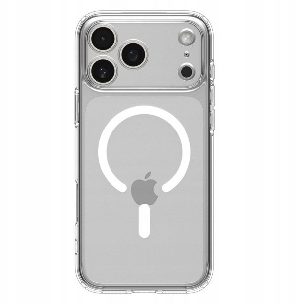 Spigen Θήκη Ultra Hybrid MagSafe για iPhone 17 Pro Max - Διάφανο / Λευκό