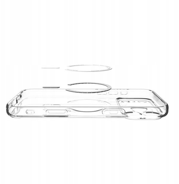 Spigen Θήκη Ultra Hybrid MagSafe για iPhone 17 Pro Max - Διάφανο / Λευκό