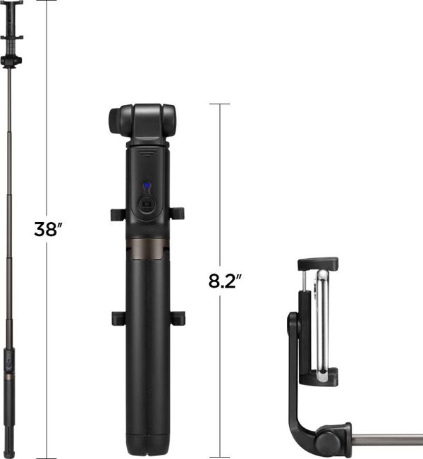 Selfie stick Spigen S540W Tripod Peach Ασύρματο Μαύρο