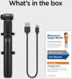 Selfie stick Spigen S540W Tripod Peach Ασύρματο Μαύρο