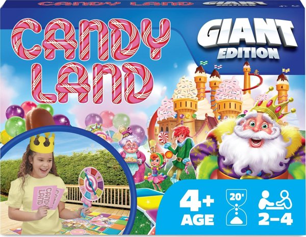 SPINMASTER GAMES SPINMASTER GAMES board game Giant Candyland, 6063157