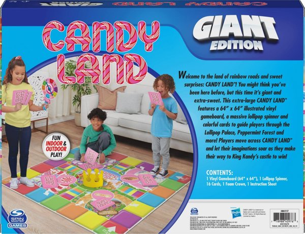 SPINMASTER GAMES SPINMASTER GAMES board game Giant Candyland, 6063157