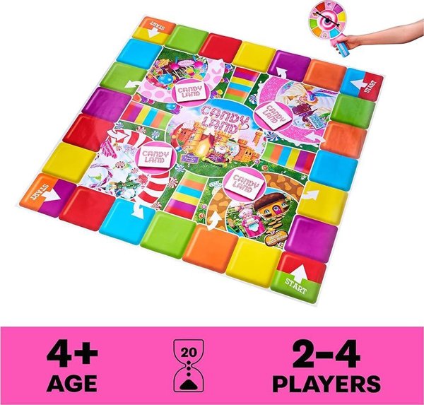 SPINMASTER GAMES SPINMASTER GAMES board game Giant Candyland, 6063157