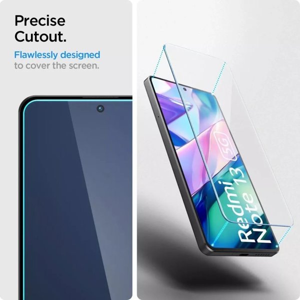 Spigen Spigen Glas.TR Slim 2-Pack - Tempered glass for Xiaomi Redmi Note 13 5G (2 pieces)