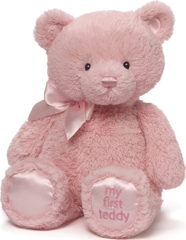 Spin Master GUND Λούτρινο παιχνίδι My 1st Teddy, ροζ, 38 εκ.