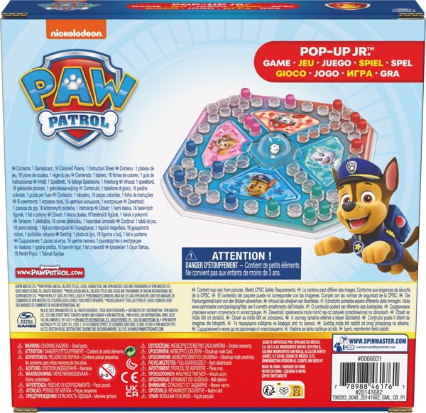 Spin Master SPIN GAMES Psi Patrol Pop Up Junior 6066831 /24