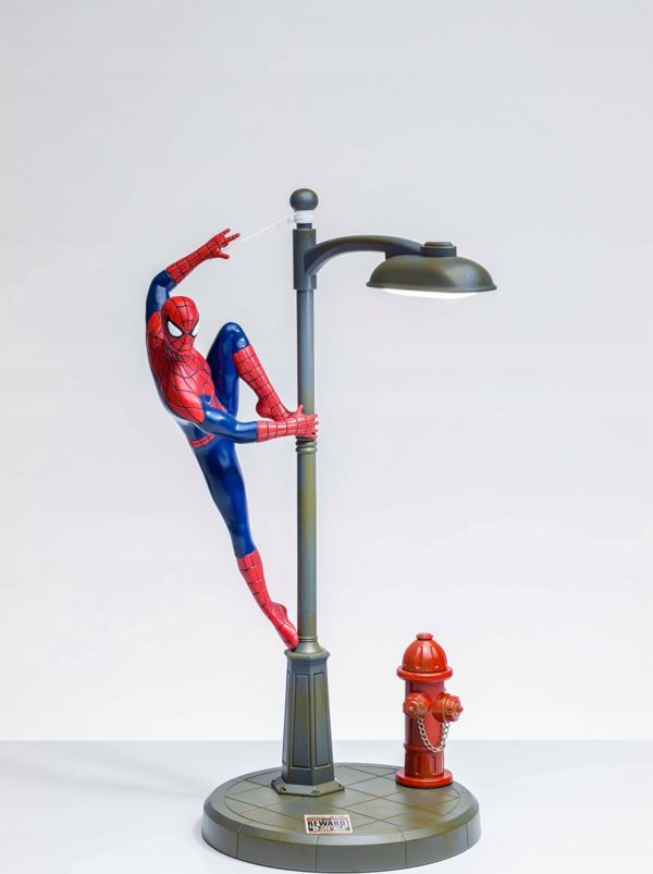 Spiderman Λάμπα Γραφείου LED Επιτραπέζιο Φωτιστικό Πολύχρωμο 5055964738648