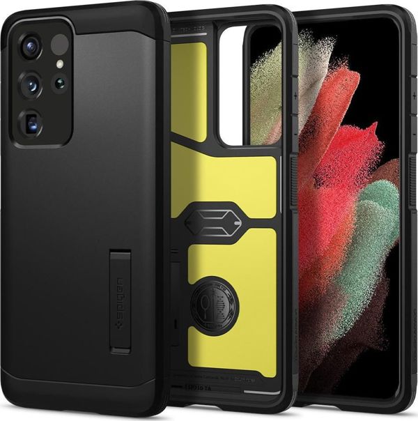 Spigen Spigen Tough Armor Galaxy S21 Ultra Black