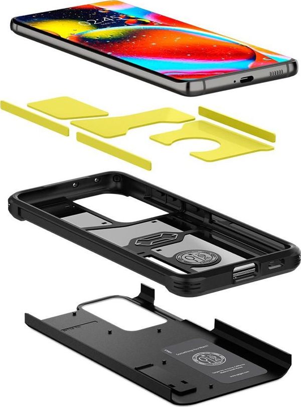 Spigen Spigen Tough Armor Galaxy S21 Ultra Black