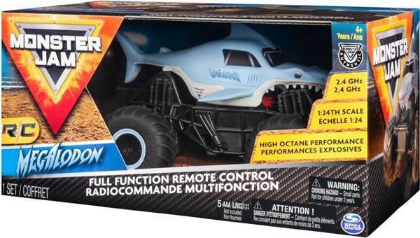 Spin Master Monster Jam 1:24 τηλεκατευθυνόμενο Megalodon