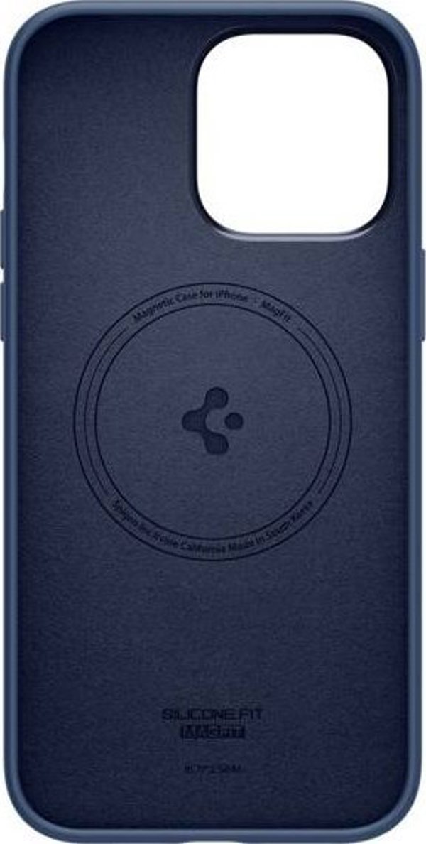 Θήκη Spigen Spigen Silicone Fit Mag MagSafe Apple iPhone 14 Pro Max Navy Blue 11854724 8809811863789
