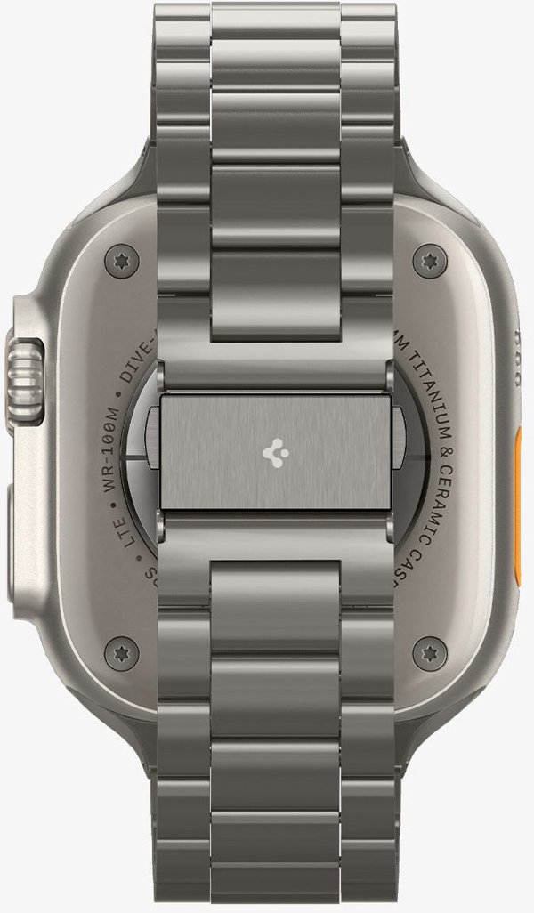 Spigen Modern Fit Titanium, φυσικό τιτάνιο - Apple Watch 49mm/46mm/45mm/44mm