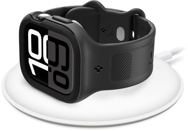 Spigen Vault Pro - Λουράκι με θήκη για Apple Watch 10 46 mm (Matte Black)