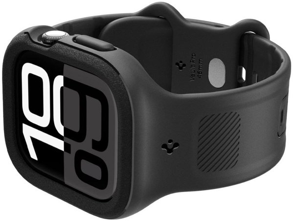Spigen Vault Pro - Λουράκι με θήκη για Apple Watch 10 46 mm (Matte Black)