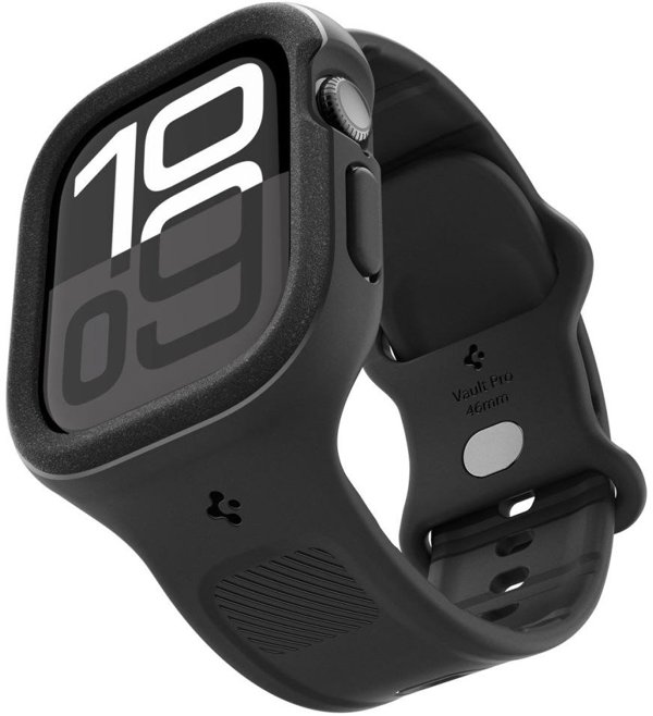 Spigen Vault Pro - Λουράκι με θήκη για Apple Watch 10 46 mm (Matte Black)
