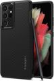 Spigen Θήκη Spigen Liquid Air Pen Samsung Galaxy S21 Ultra Μαύρο Ματ