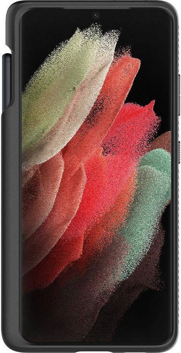 Spigen Θήκη Spigen Liquid Air Pen Samsung Galaxy S21 Ultra Μαύρο Ματ