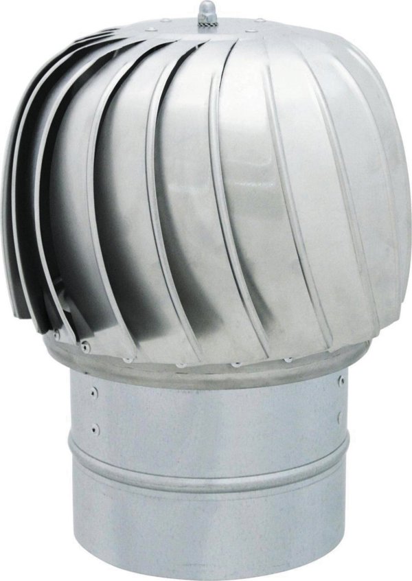 SpiroFlex Turboflex 130 MAX-UNI Καμινάδα Τζακιού με Ανοξείδωτη Κεφαλή - Ευέλικτος Σωλήνας 130mm