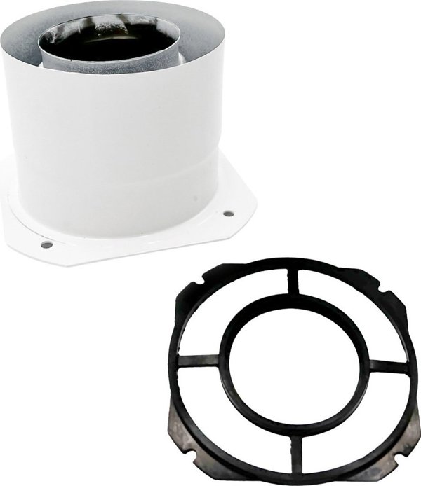 SpiroFlex Προσαρμογέας Λέβητα Immergas 60/100mm, Μετατροπέας Εξαερισμού, Λευκός (SX-TD60/100AIMB)