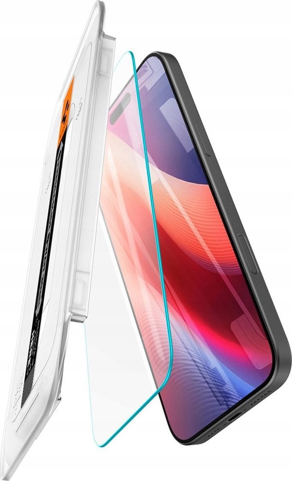 Spigen Spigen Glas.TR iPhone 16 Pro "EZ FIT" διάφανο σκληρυμένο γυαλί AGL07935