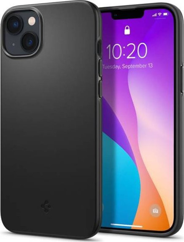 Θήκη Spigen Thin Fit για iPhone 14 Plus, Εξαιρετικά Λεπτή, Μαύρη