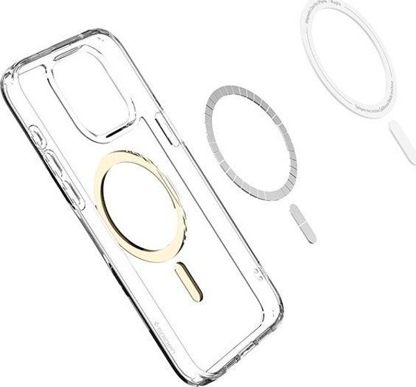 Spigen Spigen Ultra Hybrid MAG iPhone 15 Pro Max 6,7" Magsafe χρυσό/gold ACS06579