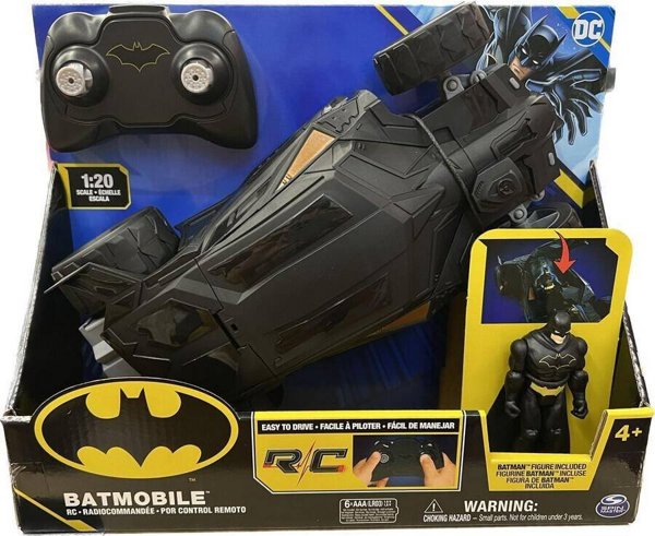Spin Master SPIN Batman όχημα R/C Batmobile 1:20 6065425 /2