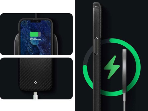 Spigen Etui Spigen Mag Armor MagSafe Apple iPhone 13 Pro Matte Black