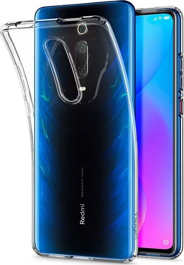 Spigen Etui Spigen Liquid Crystal XIAOMI MI 9T/ MI 9T PRO Glitter Crystal transparentne uniwersalny