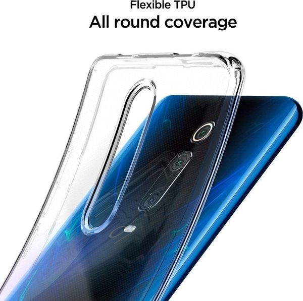 Spigen Etui Spigen Liquid Crystal XIAOMI MI 9T/ MI 9T PRO Glitter Crystal transparentne uniwersalny